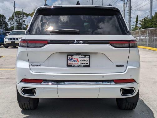 White 2023 Jeep Grand Cherokee Overland