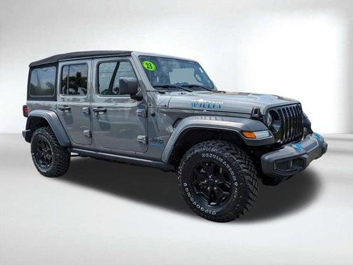 Gray 2023 Jeep Wrangler 4xe Base