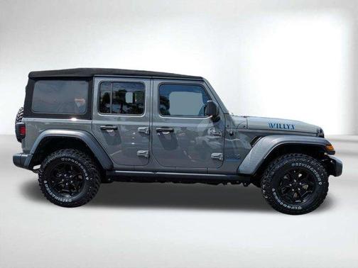 Gray 2023 Jeep Wrangler 4xe Base