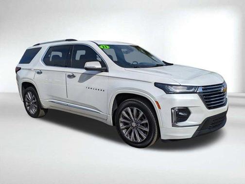 Beige 2023 Chevrolet Traverse Premier