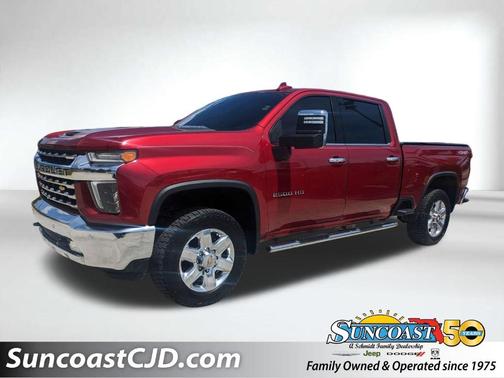 Red 2021 Chevrolet Silverado 2500 LTZ