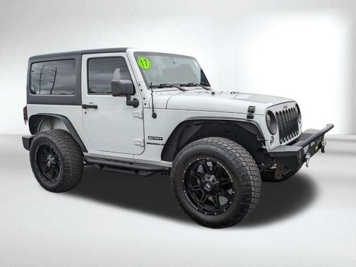 White 2017 Jeep Wrangler Sport