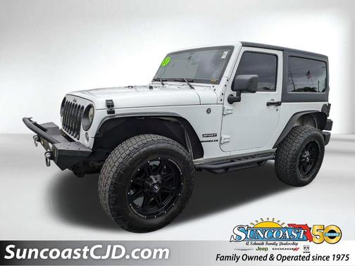 White 2017 Jeep Wrangler Sport