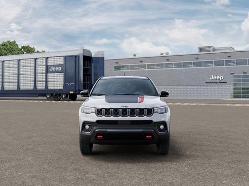 White 2026 Jeep Compass Trailhawk