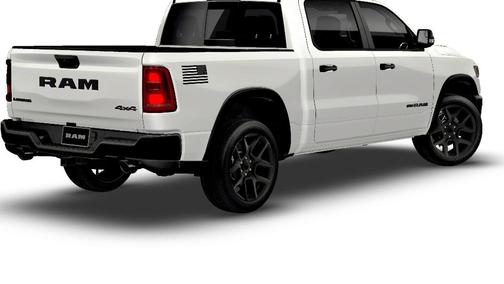 White 2026 RAM 1500 Laramie
