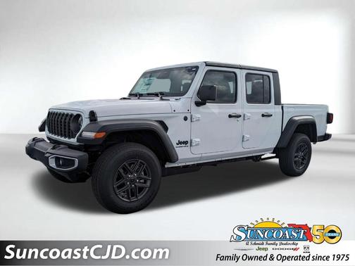 White 2026 Jeep Gladiator Sport