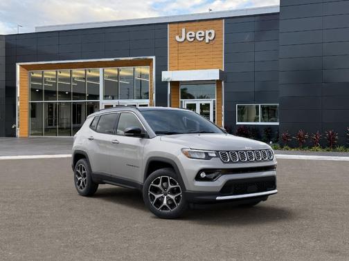 Silver 2026 Jeep Compass Limited