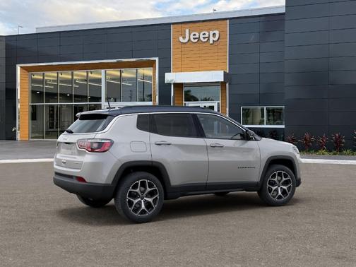 Silver 2026 Jeep Compass Limited