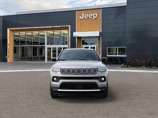 Silver 2026 Jeep Compass Limited