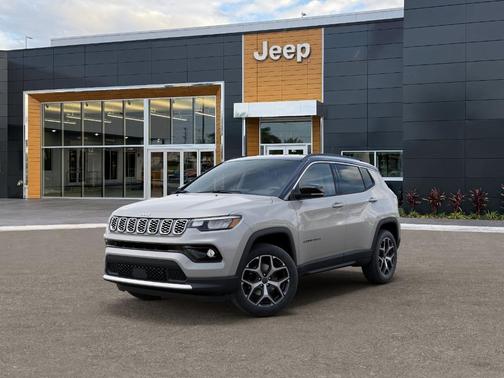 Silver 2026 Jeep Compass Limited