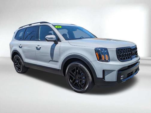 Gray 2025 Kia Telluride SX-Prestige X-Line