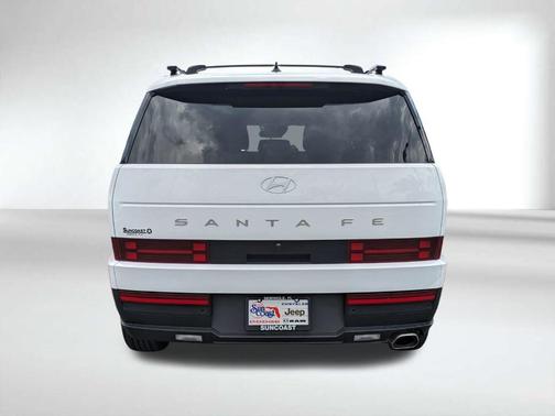 White 2025 Hyundai SANTA FE SEL