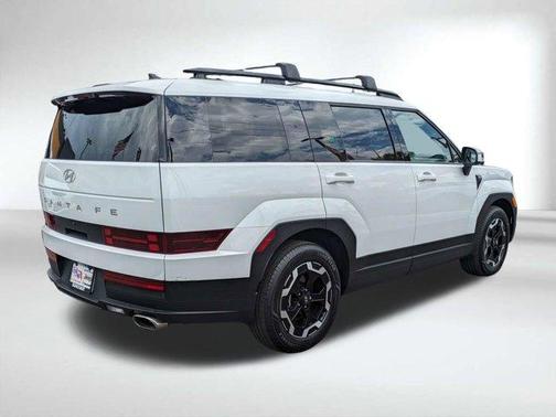 White 2025 Hyundai SANTA FE SEL