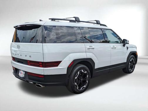 White 2025 Hyundai SANTA FE SEL