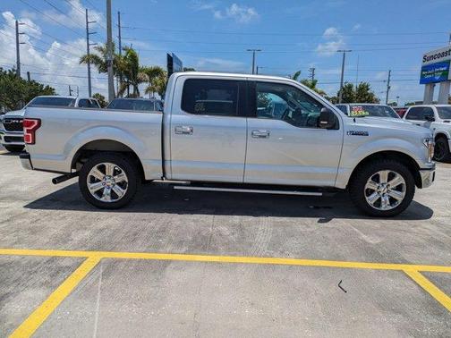 Silver 2018 Ford F-150 XLT