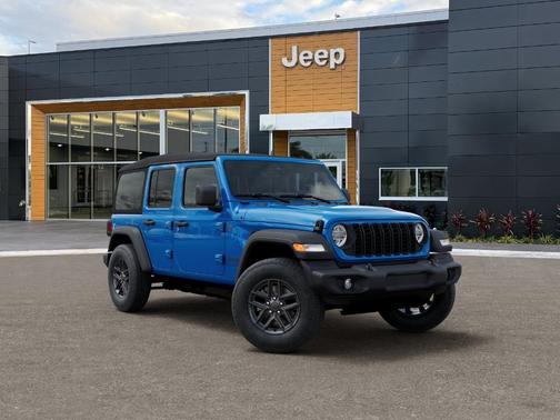 Blue 2026 Jeep Wrangler Sport