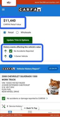 2008 Chevrolet Silverado 1500 Work Truck