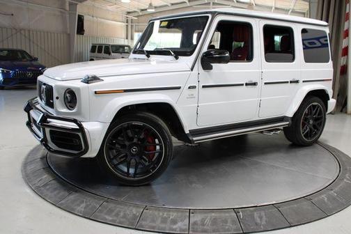MANUFAKTUR Moonlight White Metallic 2022 Mercedes-Benz AMG G 63 4MATIC