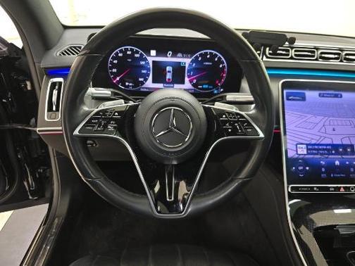 Black 2022 Mercedes-Benz S-Class S 500 4MATIC