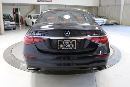 Nautical Blue Metallic 2022 Mercedes-Benz S-Class S 580 4MATIC