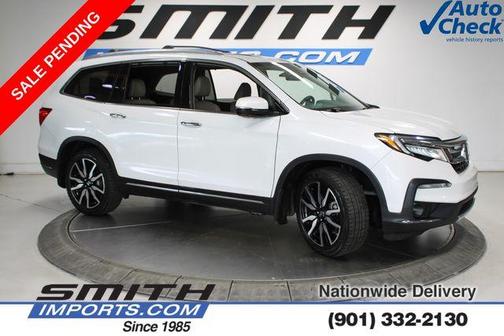 Platinum White Pearl 2020 Honda Pilot Touring 7-Passenger