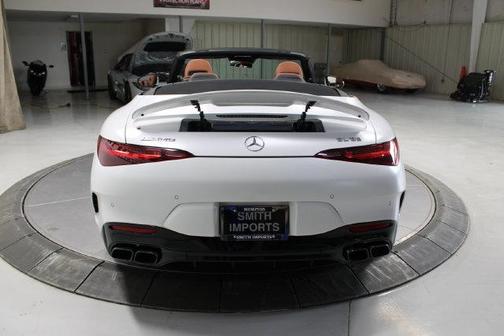 Moonlight White 2022 Mercedes-Benz AMG SL 55 Base