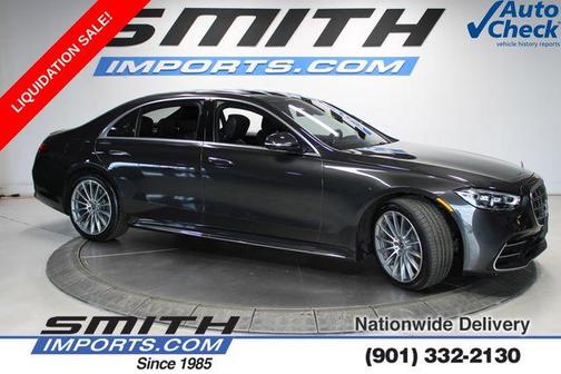 Graphite Gray 2022 Mercedes-Benz S-Class S 500 4MATIC