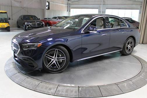 Nautical Blue Metallic 2025 Mercedes-Benz E-Class E 450 4MATIC