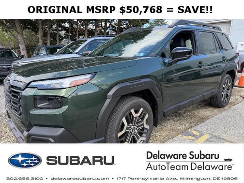 Deep Emerald Green 2026 Subaru Outback Touring XT