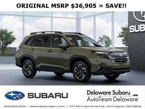 Autumn Green Metallic 2026 Subaru Forester Premium
