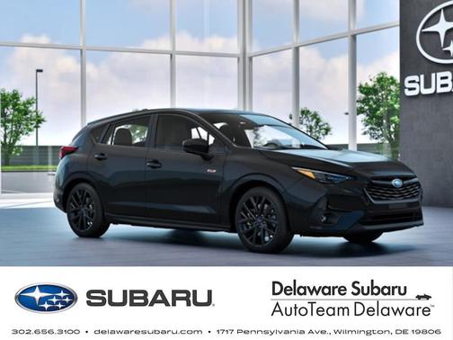 Crystal Black Silica 2026 Subaru Impreza RS