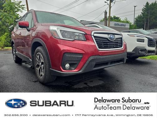 Crimson Red Pearl 2021 Subaru Forester Premium