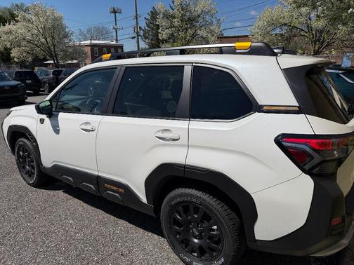 Crystal White Pearl 2026 Subaru Forester Wilderness