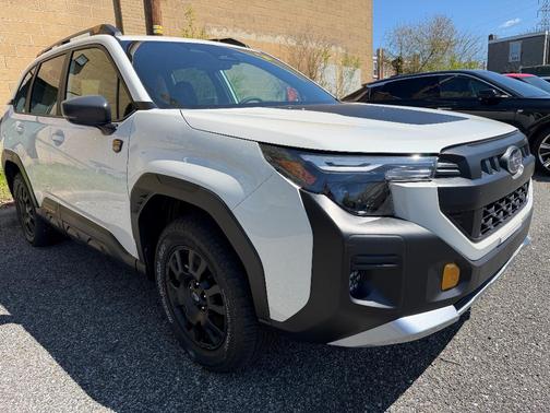 Crystal White Pearl 2026 Subaru Forester Wilderness