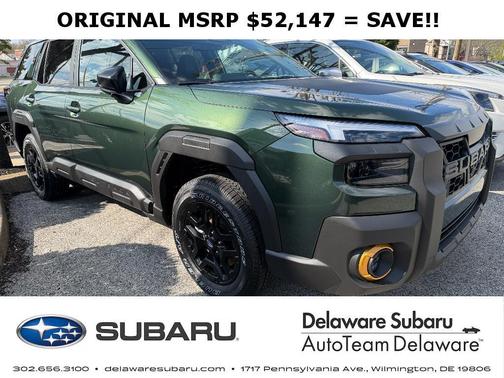 Deep Emerald Green 2026 Subaru Outback Wilderness