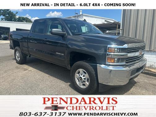 Graphite Metallic 2017 Chevrolet Silverado 2500 LT