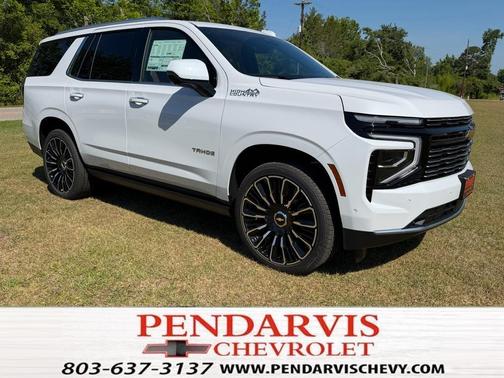 Polar White 2026 Chevrolet Tahoe High Country