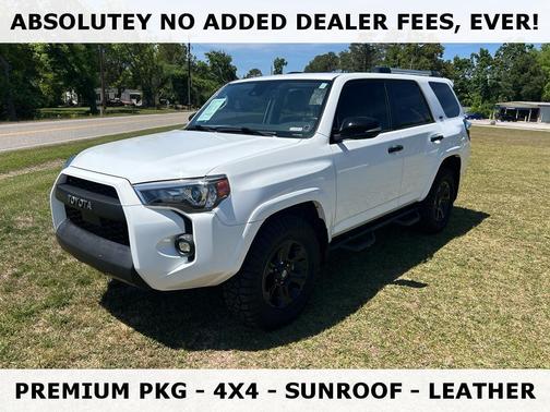 White 2022 Toyota 4Runner SR5 Premium