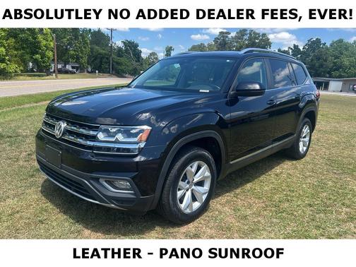 Deep Black Pearl Effect 2018 Volkswagen Atlas 3.6L SEL