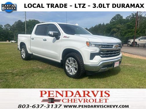 Summit White 2024 Chevrolet Silverado 1500 LTZ
