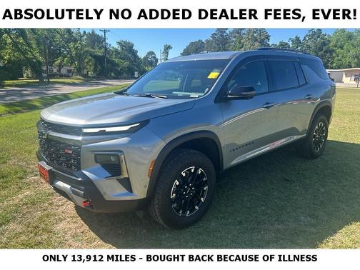 Sterling Gray Metallic 2024 Chevrolet Traverse Z71