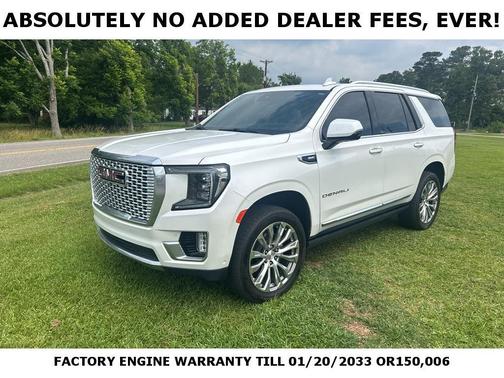 White Frost Tri-Coat 2023 GMC Yukon Denali