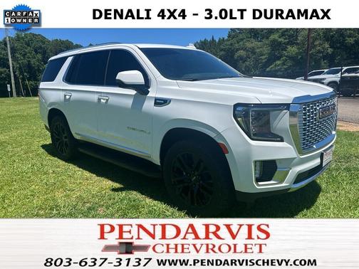 Summit White 2023 GMC Yukon Denali