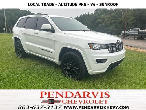 Bright White Clearcoat 2019 Jeep Grand Cherokee Altitude