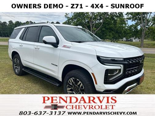 Summit White 2026 Chevrolet Tahoe Z71