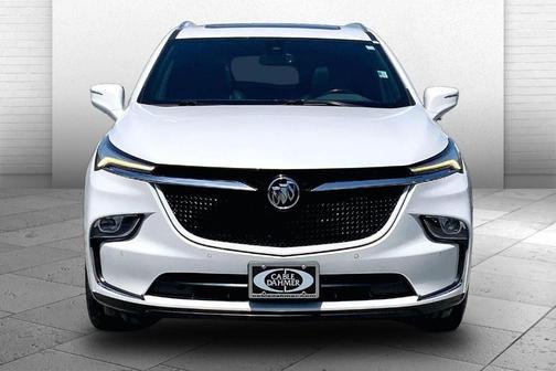 White Frost Tri-Coat 2023 Buick Enclave Essence