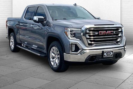 Satin Steel Metallic 2021 GMC Sierra 1500 SLT