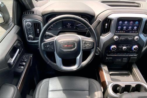 Satin Steel Metallic 2021 GMC Sierra 1500 SLT