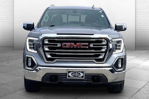 Satin Steel Metallic 2021 GMC Sierra 1500 SLT