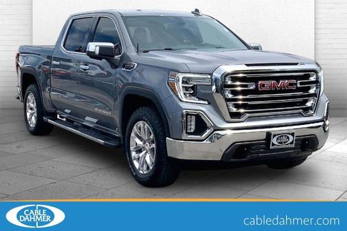 Satin Steel Metallic 2021 GMC Sierra 1500 SLT